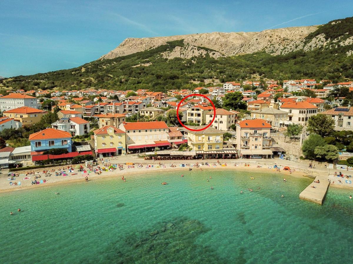 Studio Apartments Cavrak With Terrace Baška Екстериор снимка